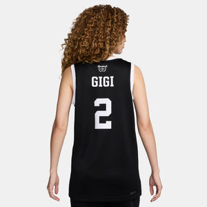 Nike Gigi Bryant Mambacita Basketball Jersey 'Black/White'