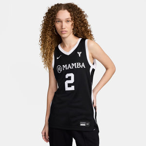 Nike Gigi Bryant Mambacita Basketball Jersey 'Black/White'