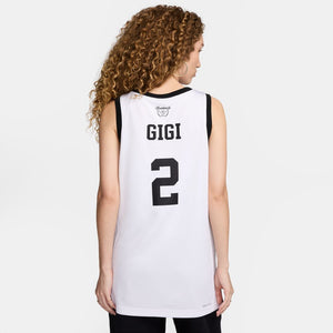 Nike Gigi Bryant Mambacita Basketball Jersey 'White/Black'