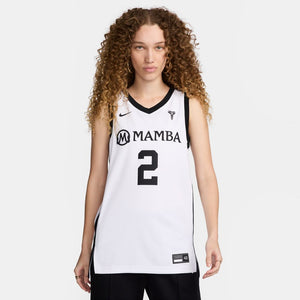 Nike Gigi Bryant Mambacita Basketball Jersey 'White/Black'