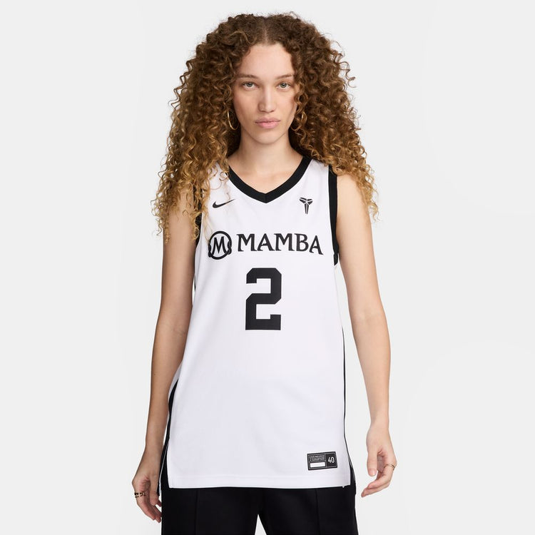 Nike Gigi Bryant Mambacita Basketball Jersey 'White/Black'