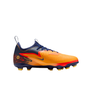 Erling Haaland x Nike Phantom 6 Low Academy MG GS 'Laser Orange Blue Void'