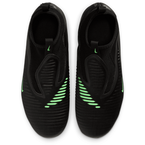 Nike Jr. Phantom 6 High Academy MG GS 'Black Illusion Green'