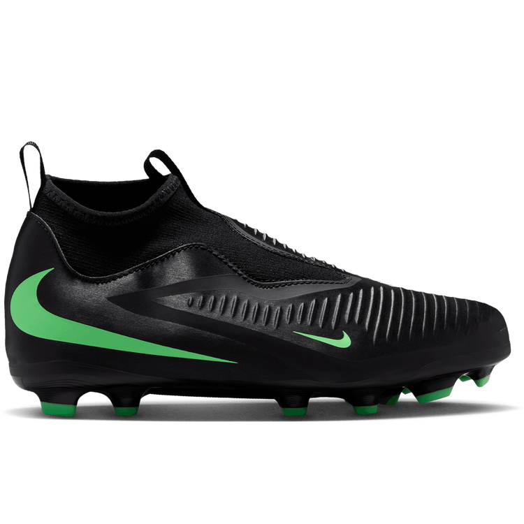 Nike Jr. Phantom 6 High Academy MG GS 'Black Illusion Green'