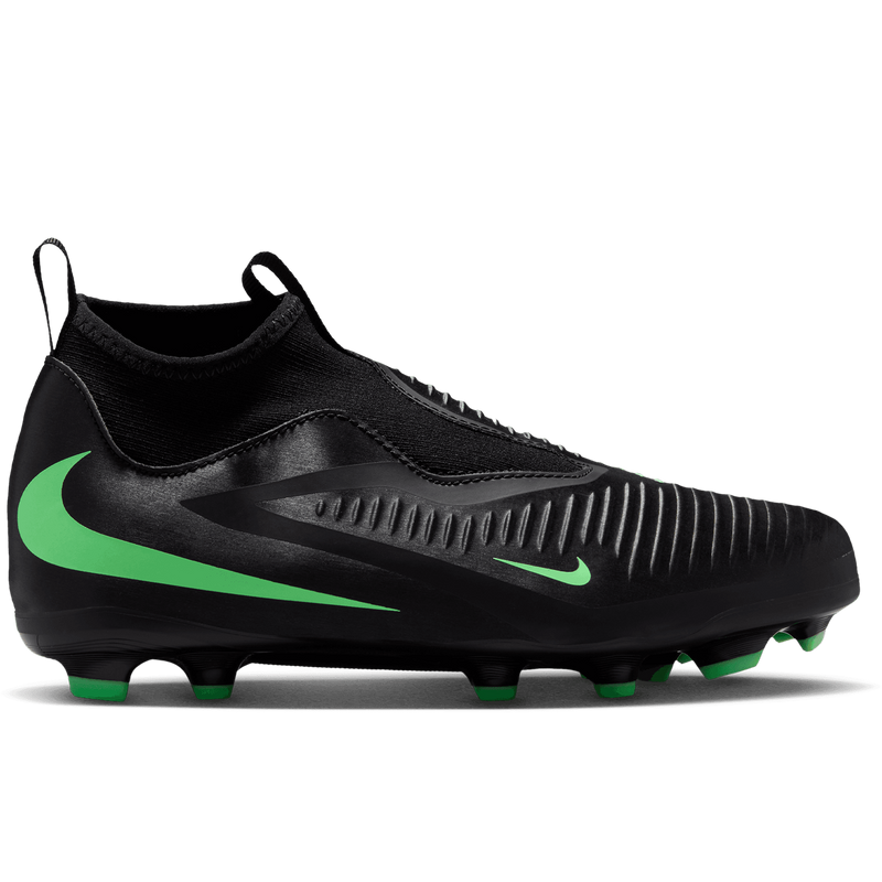 Nike Jr. Phantom 6 High Academy MG GS 'Black Illusion Green'