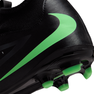 Nike Jr. Phantom 6 High Academy MG GS 'Black Illusion Green'
