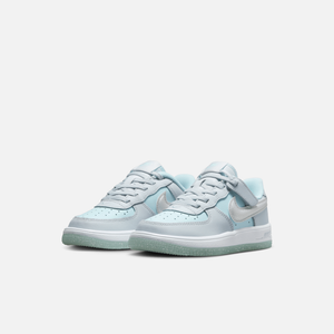 Nike Force 1 Low EasyOn PS 'Pure Platinum Glacier Blue'