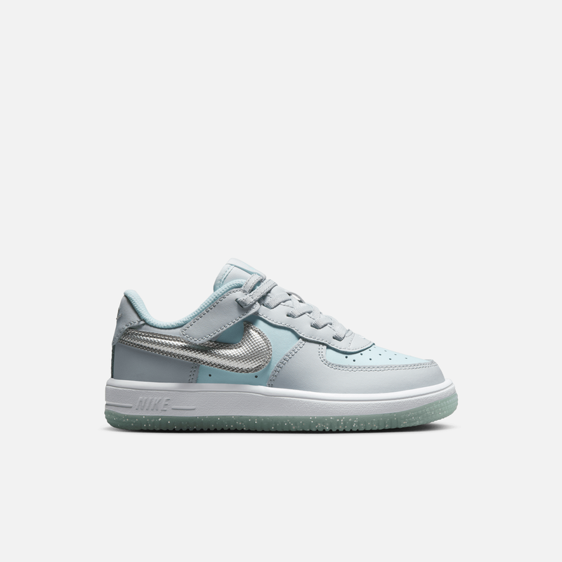 Nike Force 1 Low EasyOn PS 'Pure Platinum Glacier Blue'