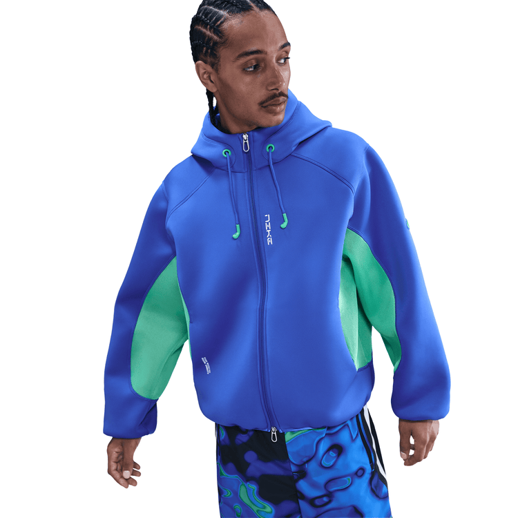 Nike Project F.R.O.G. GFX Hoodie 'Hyper Royal Green Shock'