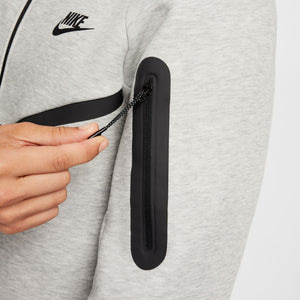 Nike Tech Full Zip Windrunner Hoodie 'Dark Grey Heather/Black'