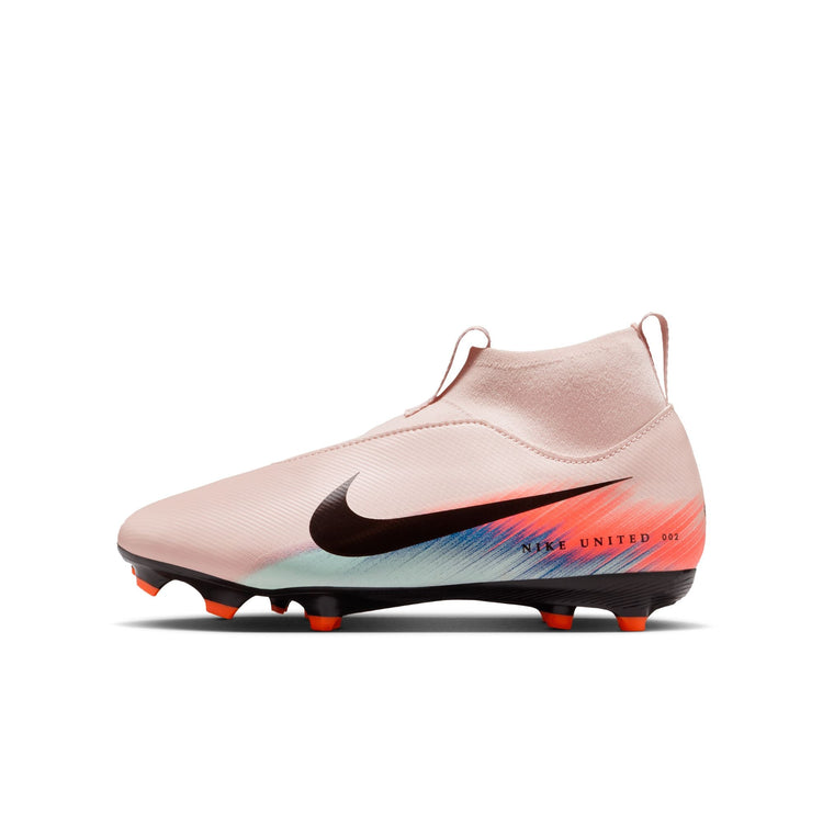 Nike United Jr. Mercurial Superfly 10 Academy GS 'Silt Red/Racer Blue'