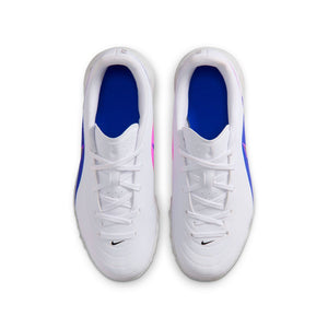 Nike Jr. Tiempo Maestro Club TF Low GS 'White Racer Blue Pink Blast Black'
