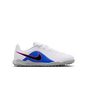Nike Jr. Tiempo Maestro Club TF Low GS 'White Racer Blue Pink Blast Black'