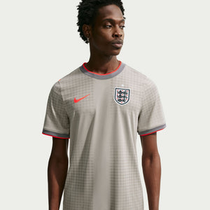 Nike England x Palace Academy Pro Short-Sleeve Top 'Pewter Grey/Bright Crimson/Bright Crimson'