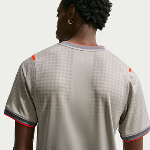 Nike England x Palace Academy Pro Short-Sleeve Top 'Pewter Grey/Bright Crimson/Bright Crimson'