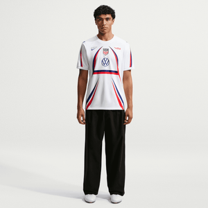 Nike USA x V.A.A. Academy Pro Short-Sleeve Top 'White/Deep Royal Blue'
