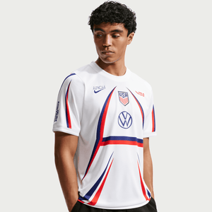 Nike USA x V.A.A. Academy Pro Short-Sleeve Top 'White/Deep Royal Blue'