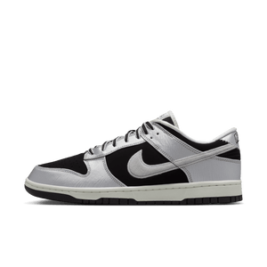 Nike Dunk Low Retro 'Metallic Silver Black Sail'