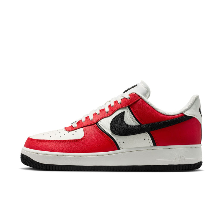 Nike Air Force 1 Low '07 LV8 'University Red Sail Black'