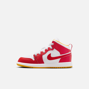 Air Jordan 1 Mid PS 'Speed Red/Gold/White'