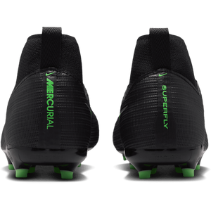 Nike Jr. Mercurial Superfly 11 Academy MG High GS 'Black Illusion Green'