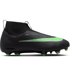 Nike Jr. Mercurial Superfly 11 Academy MG High GS 'Black Illusion Green'