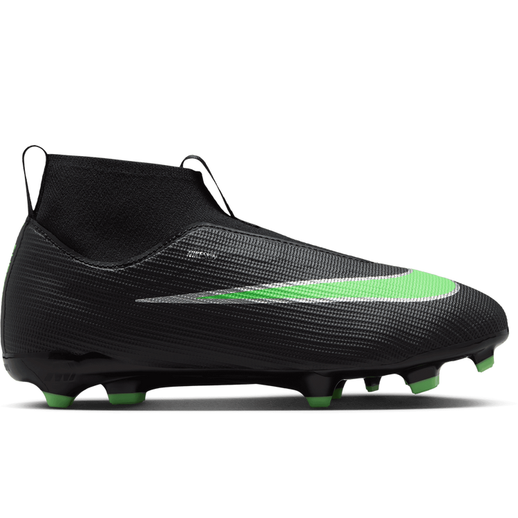 Nike Jr. Mercurial Superfly 11 Academy MG High GS 'Black Illusion Green'