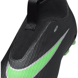 Nike Jr. Mercurial Superfly 11 Academy MG High GS 'Black Illusion Green'