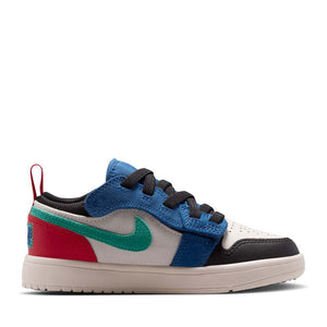 Nike Air Jordan 1 Low ALT SE PS 'True Blue Red Kinetic Green'