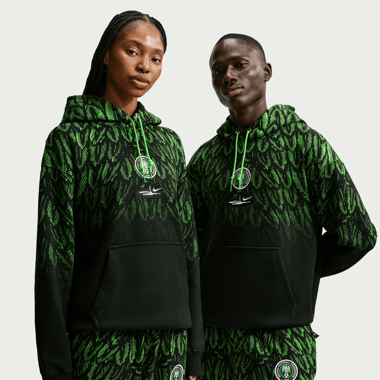 Nike Nigeria x Slawn Fleece Hoodie 'Black'