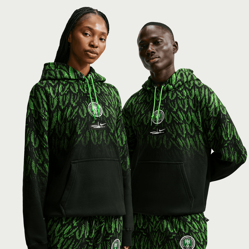Nike Nigeria x Slawn Fleece Hoodie 'Black'