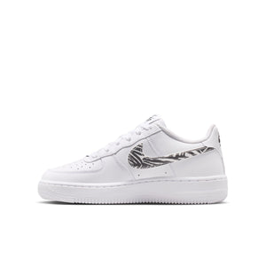 Nike Air Force 1 'GS 'Zebra Swoosh'