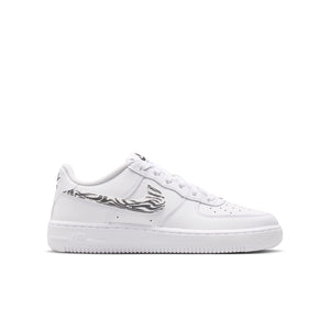 Nike Air Force 1 'GS 'Zebra Swoosh'