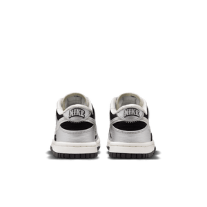 Nike Dunk Low LV8 GS 'Metallic Silver Black Sail'