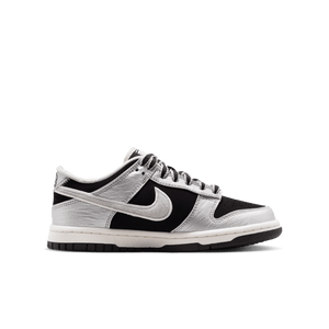 Nike Dunk Low LV8 GS 'Metallic Silver Black Sail'