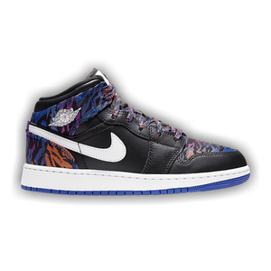 Air Jordan 1 Mid SE GS 'Tiger Stripe'