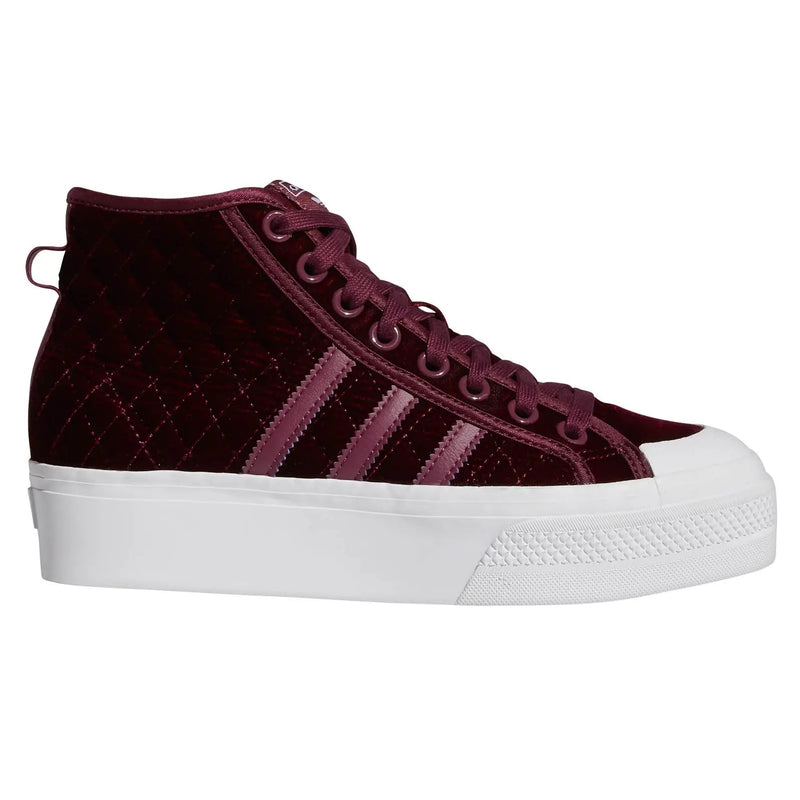 Adidas Wmns Nizza Platform Mid 'Victory Crimson'