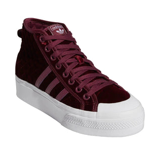 Adidas Wmns Nizza Platform Mid 'Victory Crimson'