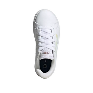 Adidas Grand Court 2.0 Big Kid 'White Iridescent'