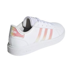 Adidas Grand Court 2.0 Big Kid 'White Iridescent'