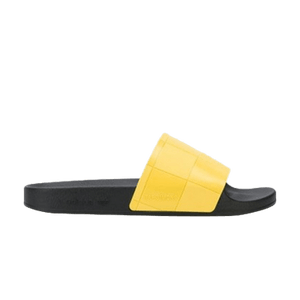 Raf Simons x adidas Adilette Checkerboard 'Black Lemon'