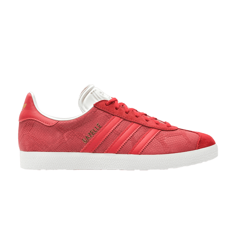 Adidas Wmns Gazelle 'Bold Red Snakeskin' B41656