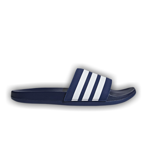 Adidas Adilette Comfort Slides 'Dark Blue White'