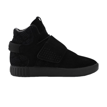 adidas Tubular Invader Strap J 'Triple Black'