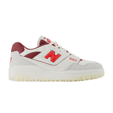 New Balance 550 'Sea Salt Grey True Red'