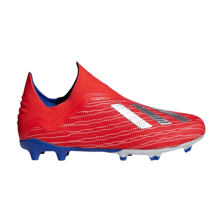 Adidas X 18+ FG J 'Active Red Bold Blue' BB9357