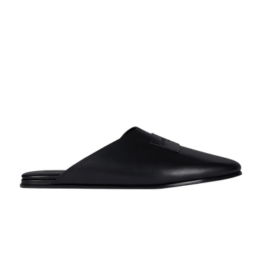 Givenchy Wmns Label Flat Mule 'Black'