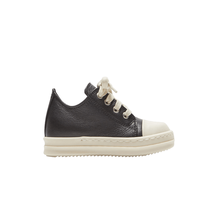 Rick Owens Vintage Sneaks Toddler 'Black Milk' BG01F3898LMU 911