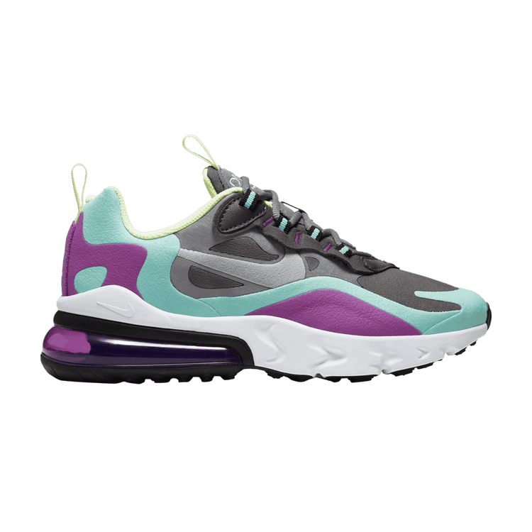 Nike Air Max 270 React GS 'Gunsmoke Aurora Violet' BQ0103 007