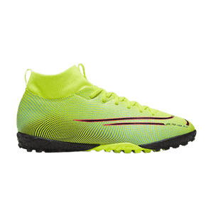 Nike Mercurial Superfly 7 Academy MDS TF PS 'Lemon Venom Aurora'